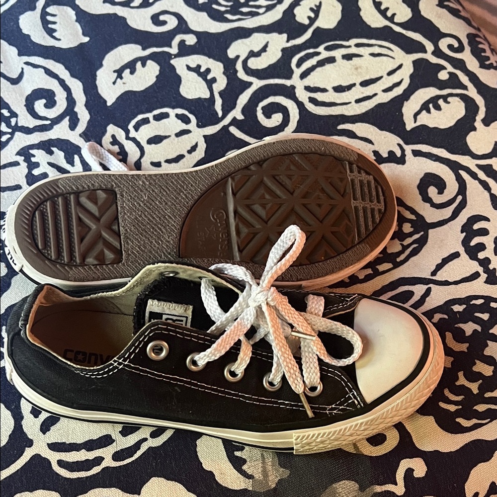 Converse Kids Black and White Sneakers